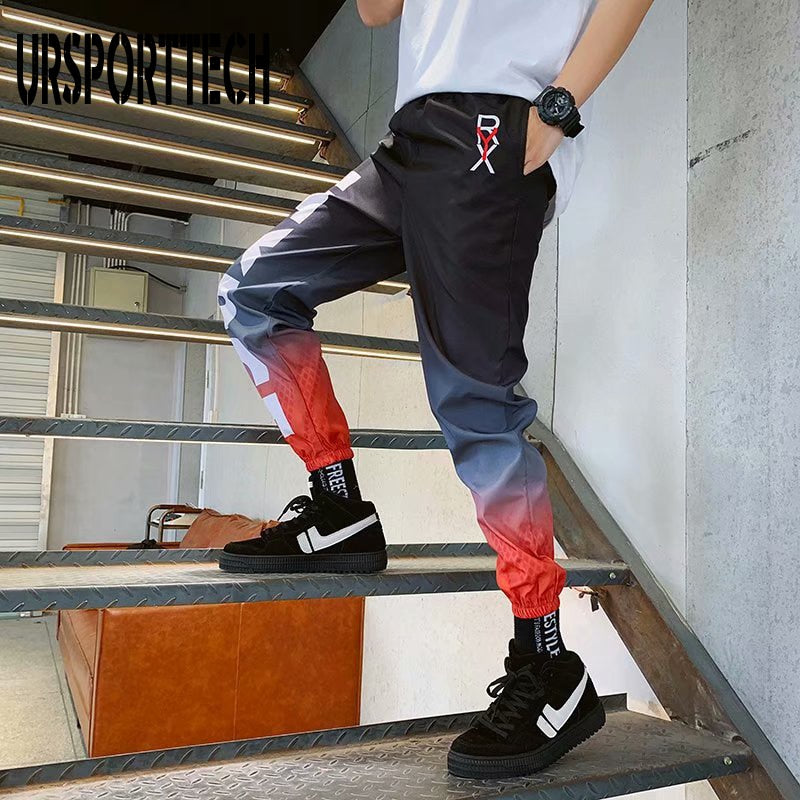 Men's Streetwear Hip hop Joggers Pants Loose Harem Pants Ankle Length Trousers Sport Casual Letter Print Sweatpants The Clothing Company Sydney