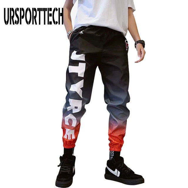 Men's Streetwear Hip hop Joggers Pants Loose Harem Pants Ankle Length Trousers Sport Casual Letter Print Sweatpants The Clothing Company Sydney