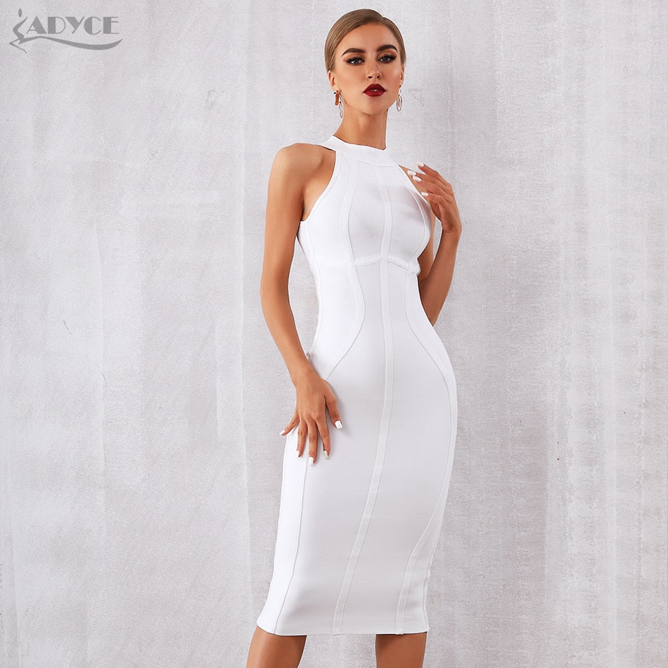 Elegant Tank Sexy Sleeveless Club Celebrity Runway Party Bodycon Bandage Dress The Clothing Company Sydney
