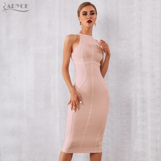 Elegant Tank Sexy Sleeveless Club Celebrity Runway Party Bodycon Bandage Dress The Clothing Company Sydney