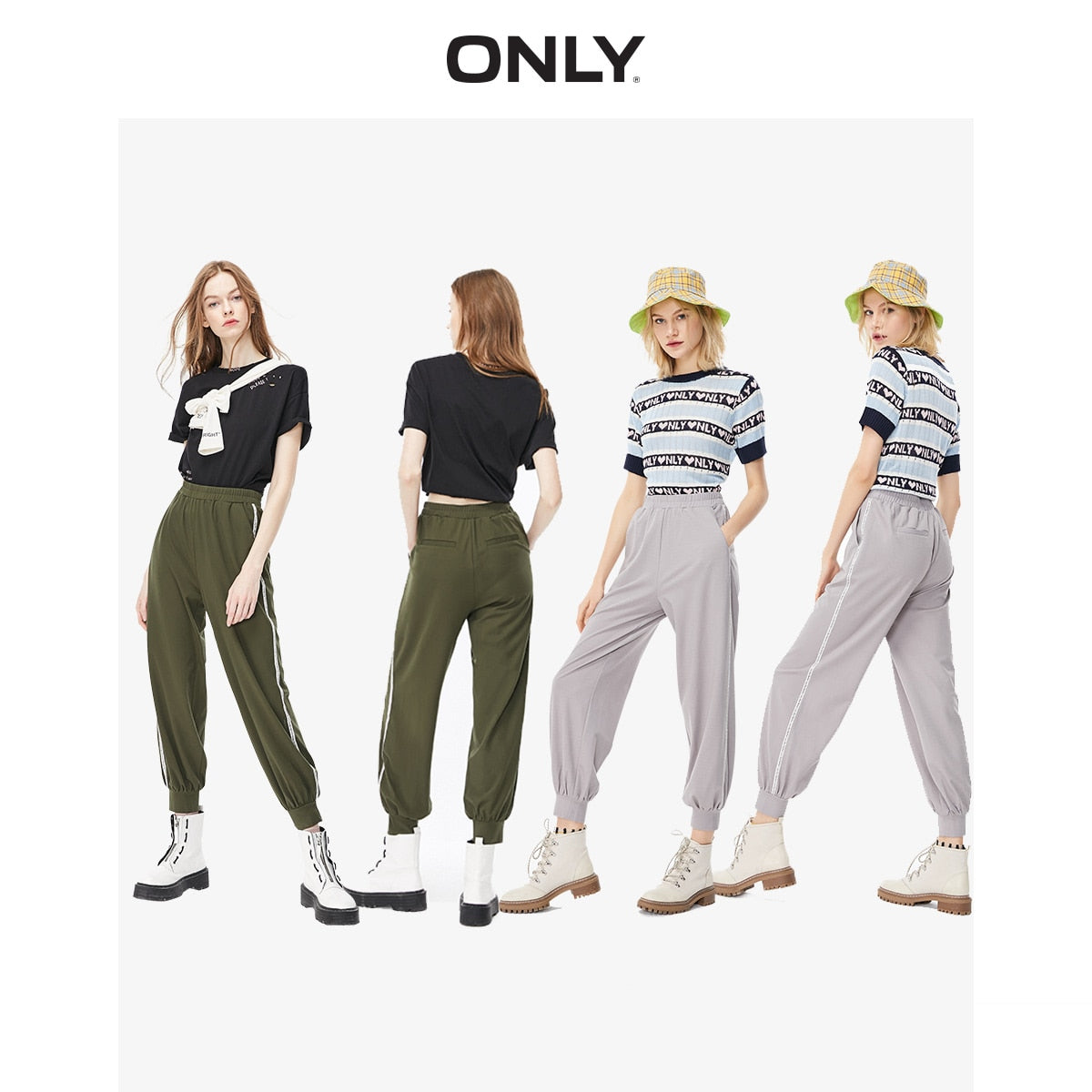Women's Loose Fit Elasticized Waist Ankle-tied Sweatpants The Clothing Company Sydney