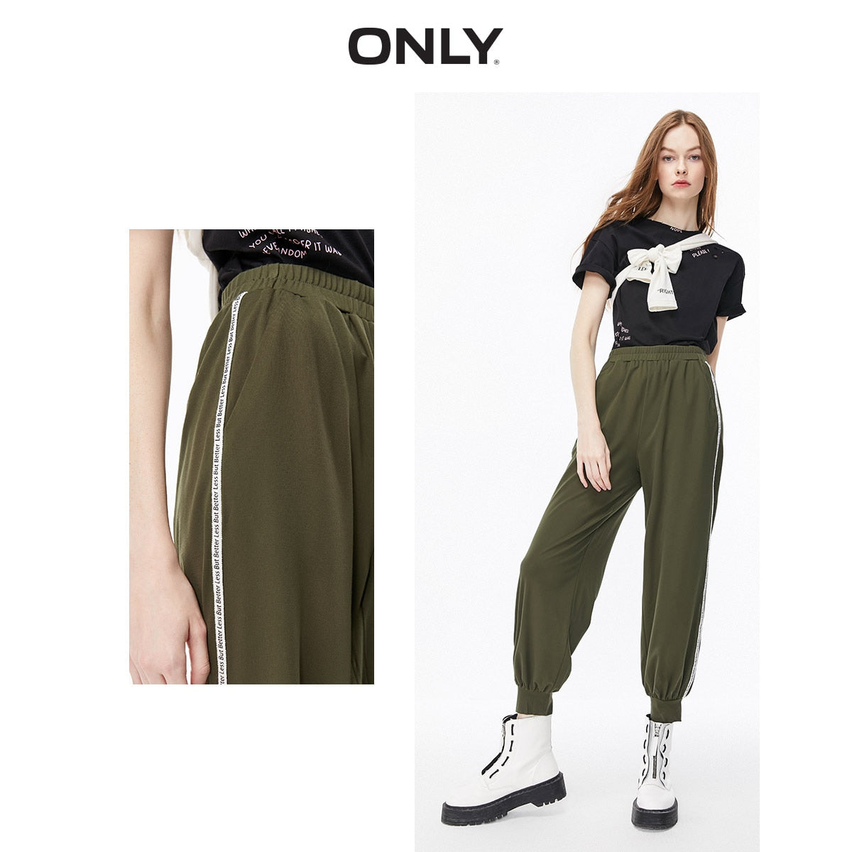 Women's Loose Fit Elasticized Waist Ankle-tied Sweatpants The Clothing Company Sydney