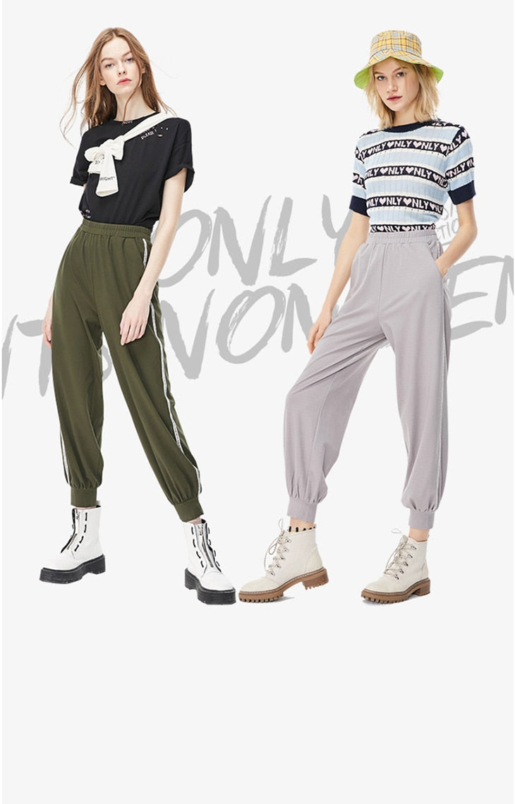 Women's Loose Fit Elasticized Waist Ankle-tied Sweatpants The Clothing Company Sydney