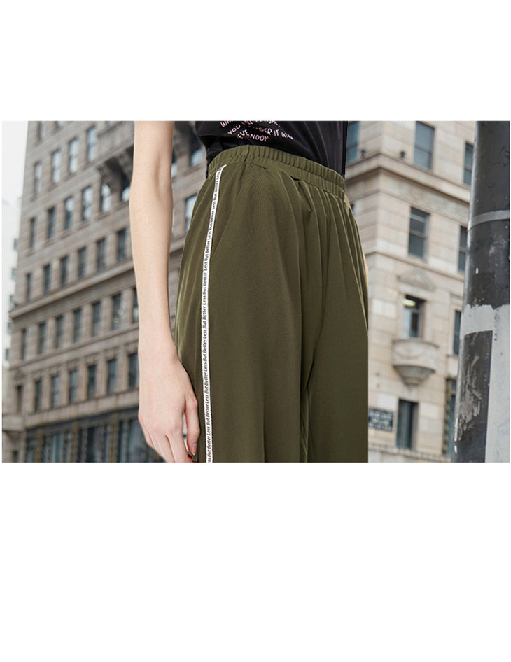 Women's Loose Fit Elasticized Waist Ankle-tied Sweatpants The Clothing Company Sydney
