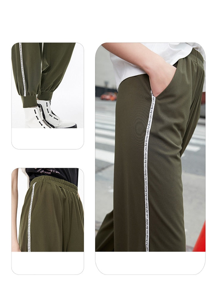 Women's Loose Fit Elasticized Waist Ankle-tied Sweatpants The Clothing Company Sydney
