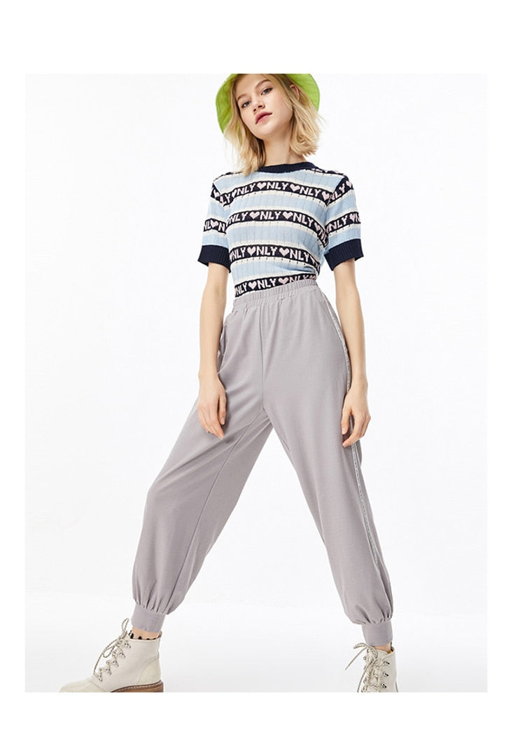 Women's Loose Fit Elasticized Waist Ankle-tied Sweatpants The Clothing Company Sydney