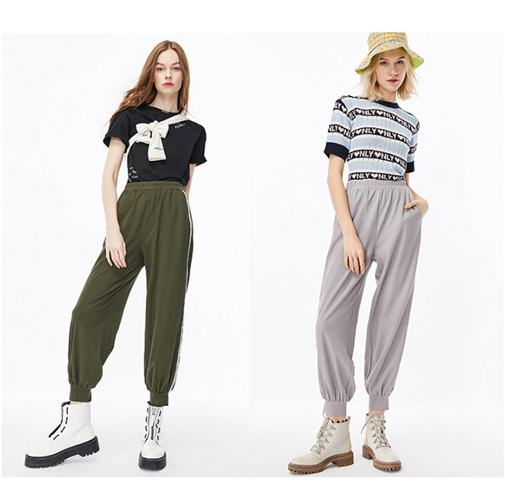 Women's Loose Fit Elasticized Waist Ankle-tied Sweatpants The Clothing Company Sydney
