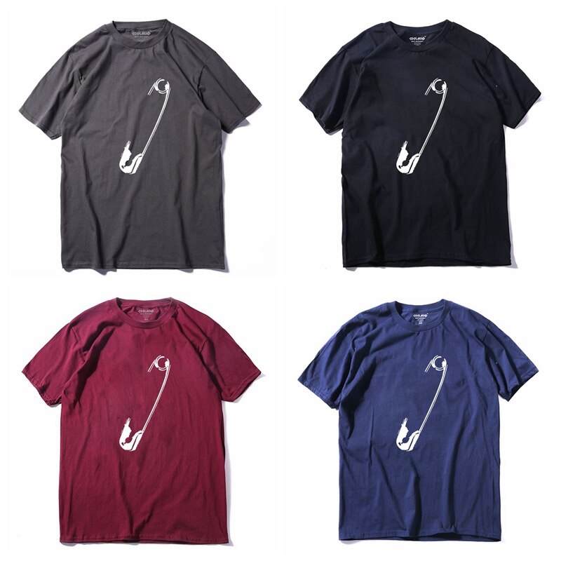 Cotton short sleeve cool casual funny o-neck summer top men's T shirt The Clothing Company Sydney