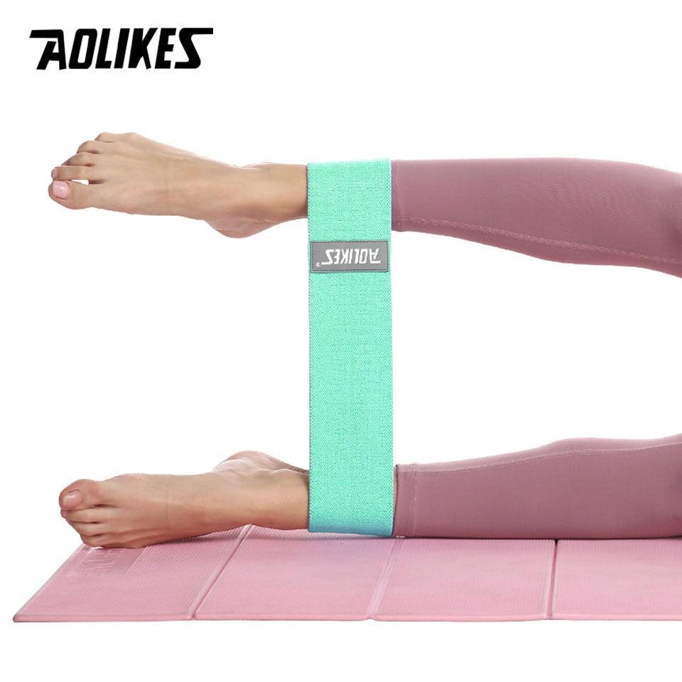 1PC Hip Yoga Resistance Band Wide Fitness Exercise LegsLoop For Circle Squats Training Anti Slip Band The Clothing Company Sydney