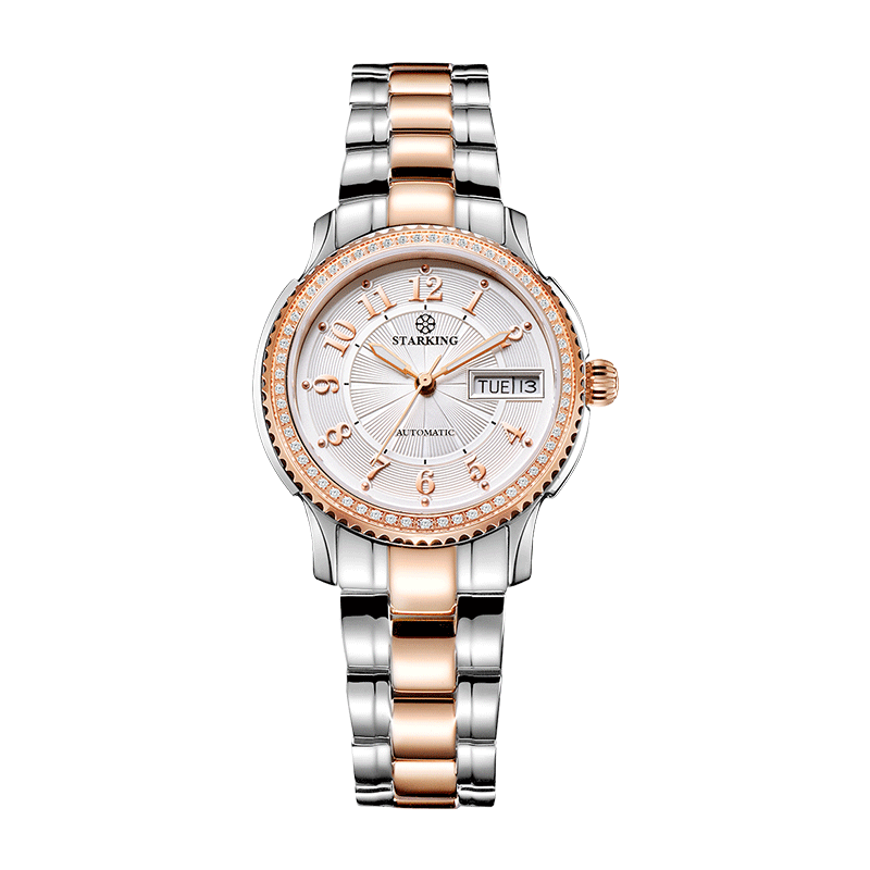 Ladies Mechanical Miyota Movt Stainless Steel Wristwatch Sapphire Automatic Self-wind Bracelet Watch The Clothing Company Sydney