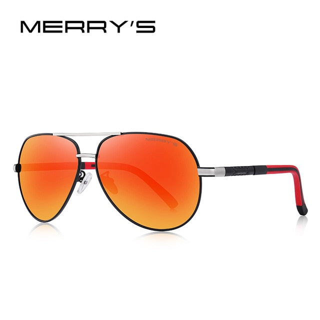 Designer Men's Classic Aluminum HD Polarized Pilot Sunglasses Aviation Frame For Driving UV400 Protection The Clothing Company Sydney
