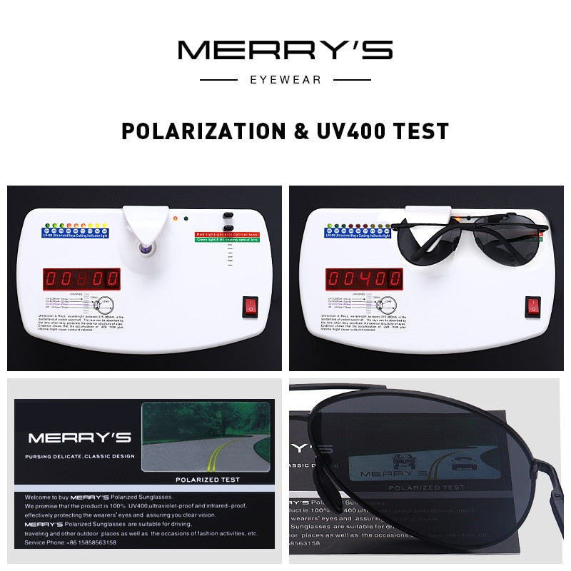 Designer Men's Classic Pilot Polarized Driving Shield Night Vision Sunglasses UV400 The Clothing Company Sydney