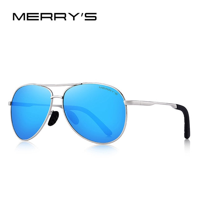 Designer Men's Classic Pilot Polarized Driving Shield Night Vision Sunglasses UV400 The Clothing Company Sydney