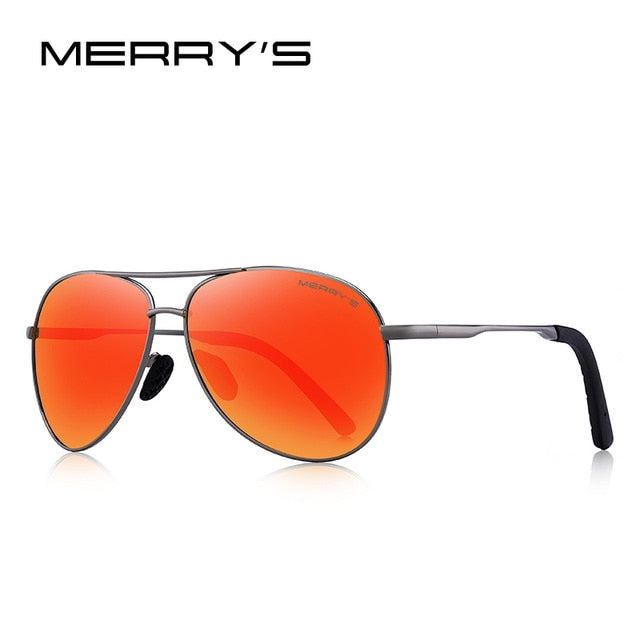 Designer Men's Classic Pilot Polarized Driving Shield Night Vision Sunglasses UV400 The Clothing Company Sydney