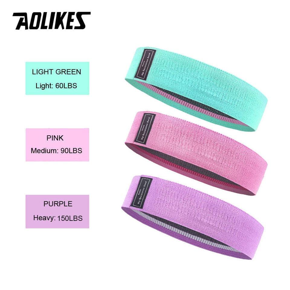 1PC Hip Yoga Resistance Band Wide Fitness Exercise LegsLoop For Circle Squats Training Anti Slip Band The Clothing Company Sydney