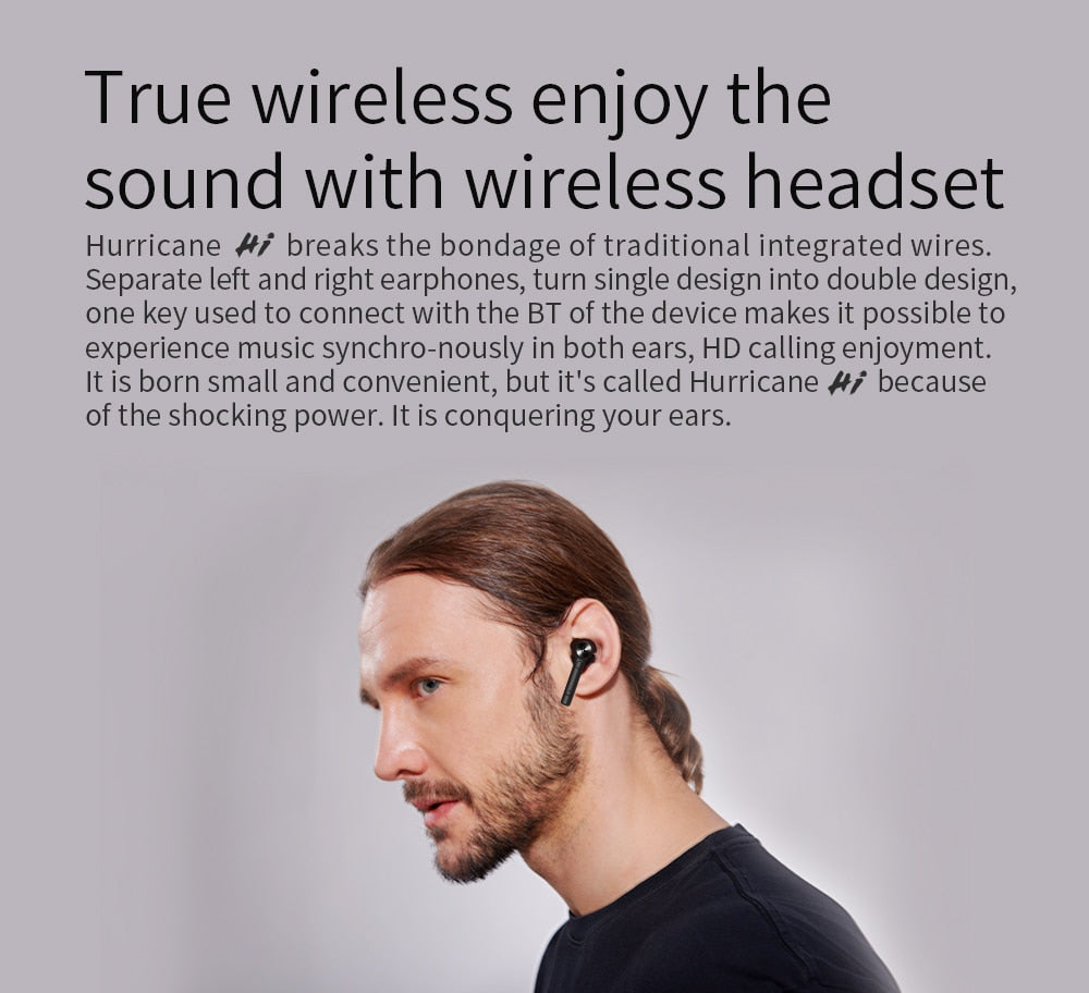 Bluedio HI wireless earphone bluetooth 5.0 earphone for phone stereo sport earbuds headset with charging box built-in microphone The Clothing Company Sydney