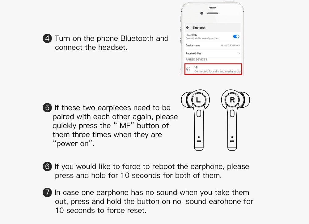 Bluedio HI wireless earphone bluetooth 5.0 earphone for phone stereo sport earbuds headset with charging box built-in microphone The Clothing Company Sydney