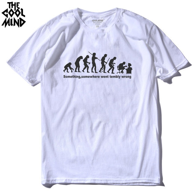 Cotton cool men funny casual short sleeve sport summer loose men'sT shirt The Clothing Company Sydney
