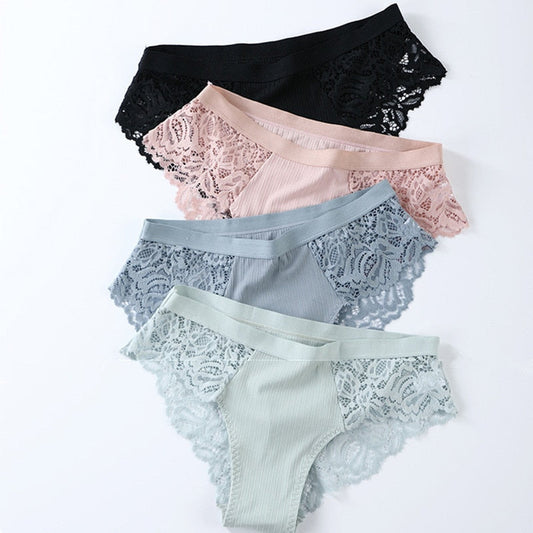 3 Pack Briefs Lace Panties Underwear Lingerie  Floral Underpants Undies The Clothing Company Sydney