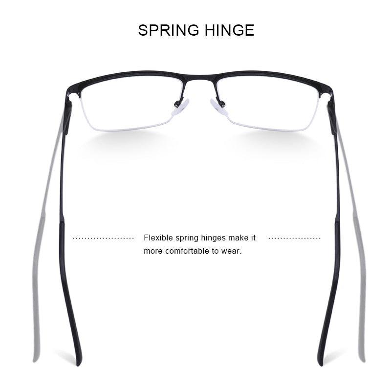 Designer Men Titanium Glasses Frame Ultralight Square Eye Myopia Prescription Eyeglasses Male Optical Frame The Clothing Company Sydney