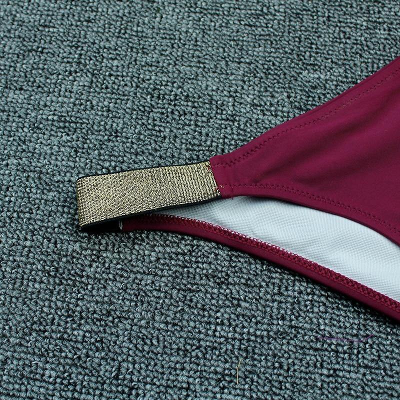 2 Piece Swimwear Swimsuit Two Piece Suit Blue Black Beachwear Brazilian Bikini Set The Clothing Company Sydney