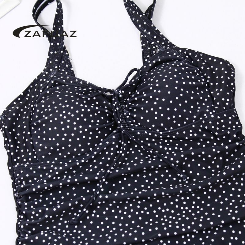Polka Dots Plus Size Swimwear 1 and 2 Piece Swimsuit Monokini Bathing Suit Swimsuit Bikini The Clothing Company Sydney