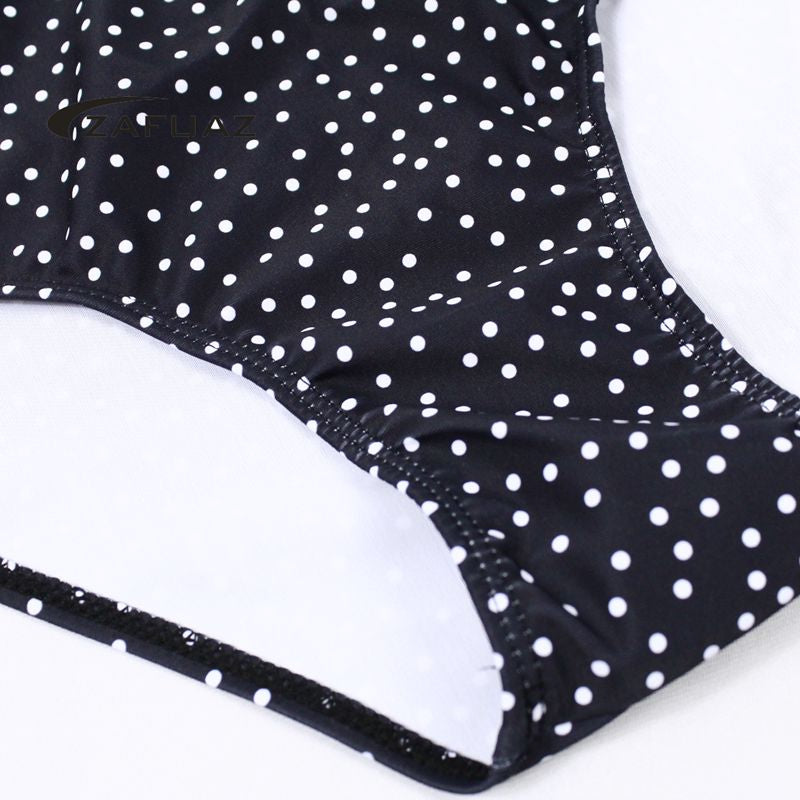 Polka Dots Plus Size Swimwear 1 and 2 Piece Swimsuit Monokini Bathing Suit Swimsuit Bikini The Clothing Company Sydney