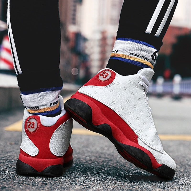 Boys Girls sneakers shockproof Kids sport shoes boy non-slip basketball shoes The Clothing Company Sydney