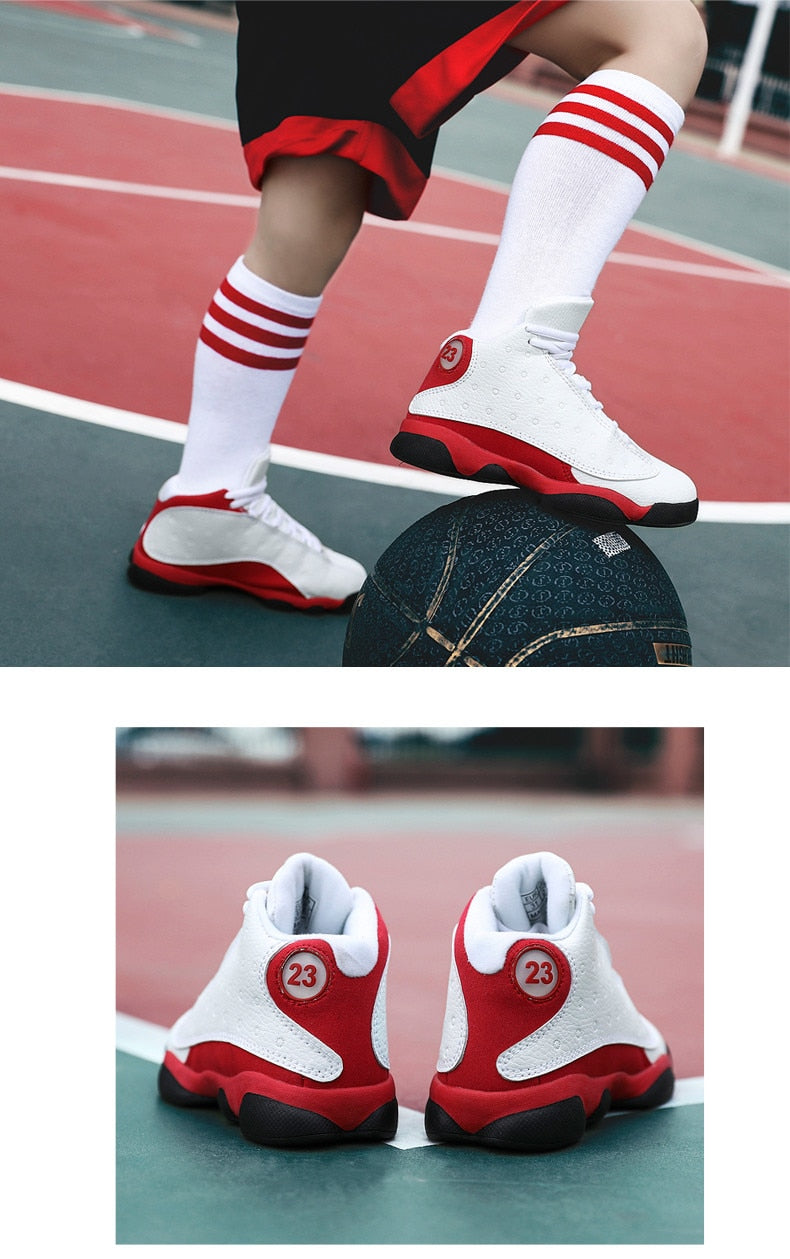 Boys Girls sneakers shockproof Kids sport shoes boy non-slip basketball shoes The Clothing Company Sydney