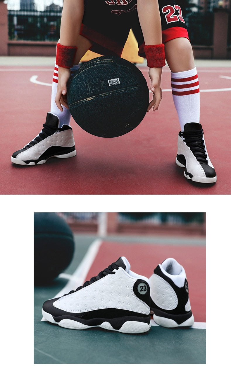 Boys Girls sneakers shockproof Kids sport shoes boy non-slip basketball shoes The Clothing Company Sydney