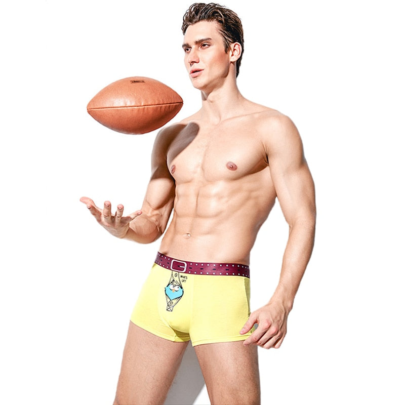 4 Pack Brand Boxer Mens Underwear U Convex Boxers Shorts Soft Male Panties Printed Breathable Underpants Trunks The Clothing Company Sydney