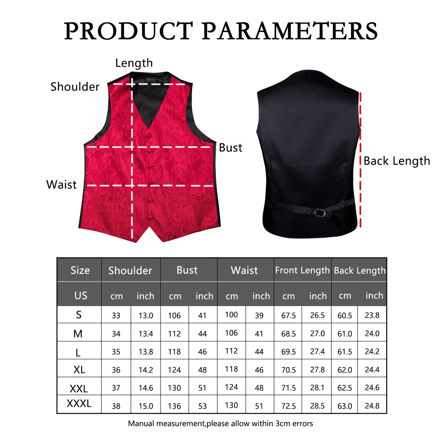Mens Suit Vest Waistcoat Formal Wedding Groom Sleeveless Vest Hanky Necktie Set The Clothing Company Sydney
