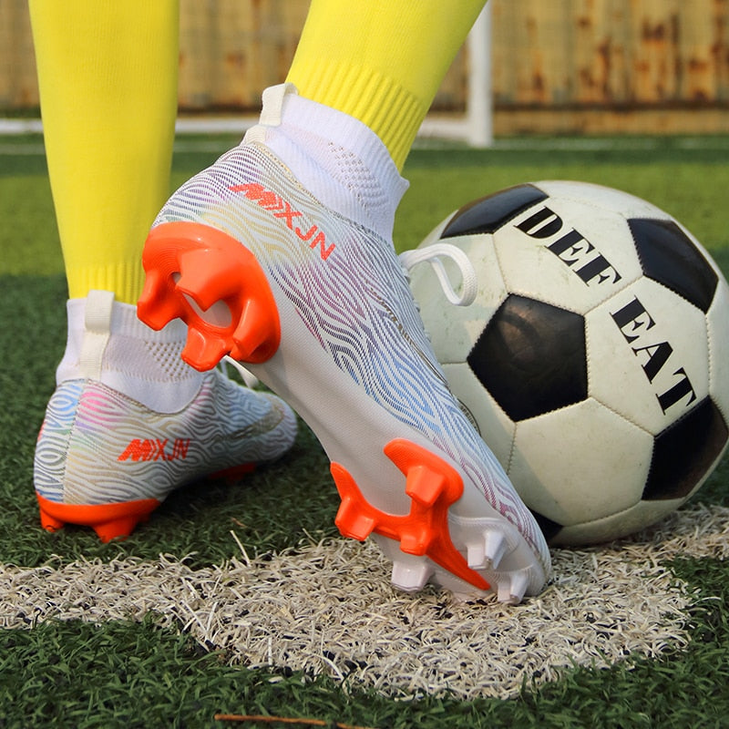 Indoor Soccer Shoes Men Women Kids High Top Breathable Nonslip Soccer Cleats Shoes Turf Futsal Training Football Boots The Clothing Company Sydney