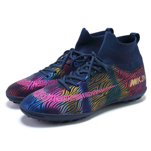 Indoor Soccer Shoes Men Women Kids High Top  Breathable Nonslip Soccer Cleats Shoes Turf Futsal Training Football Boots The Clothing Company Sydney