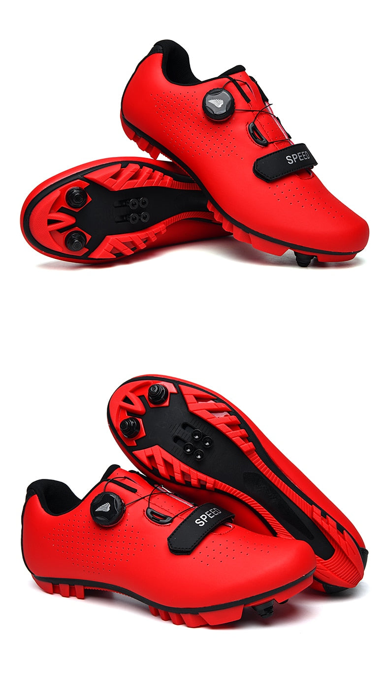 Carbon Fiber Breathable Triathlon Mountain Bike Sneakers Sport Road Racing Bicycle Spin Buckle Cycling Shoes The Clothing Company Sydney