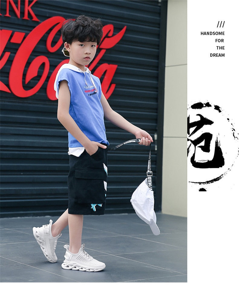 Breathable Sports girls boys leisure trainers casual kids running shoes Sneakers The Clothing Company Sydney