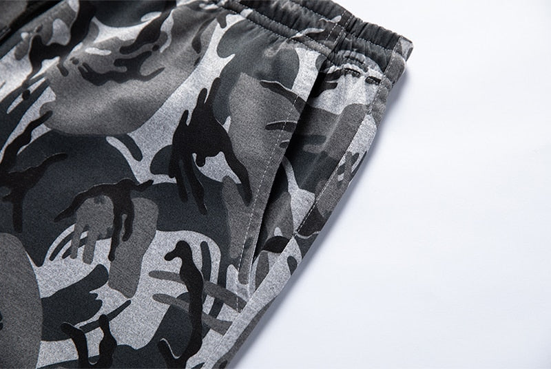 2 Piece Camouflage Sweatshirts Jacket + Pants Sets Camo Men Tracksuit Hooded Outerwear Hoodie Set The Clothing Company Sydney
