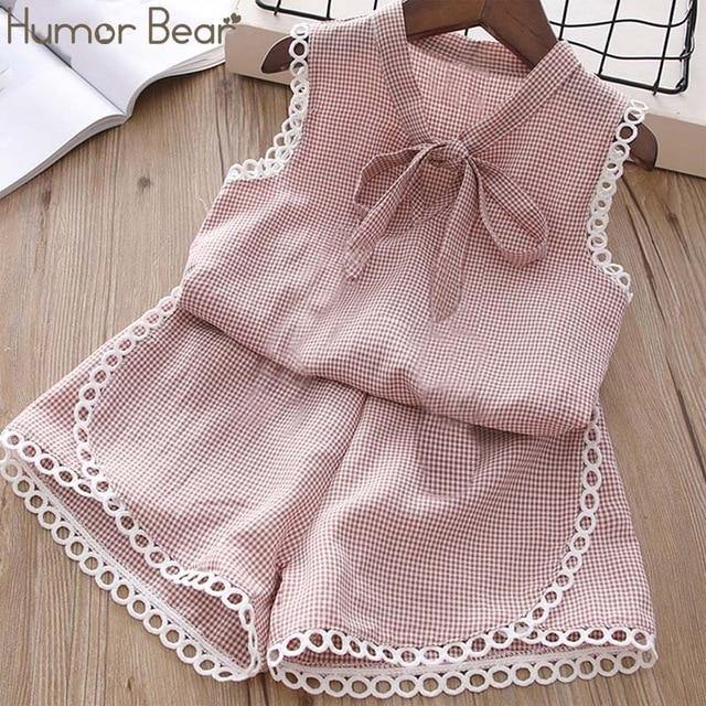Baby Girl Clothes Summer Children's Girls' Clothing Kids Bay Clothes Toddler Chiffon bowknot coat+Pants Set The Clothing Company Sydney