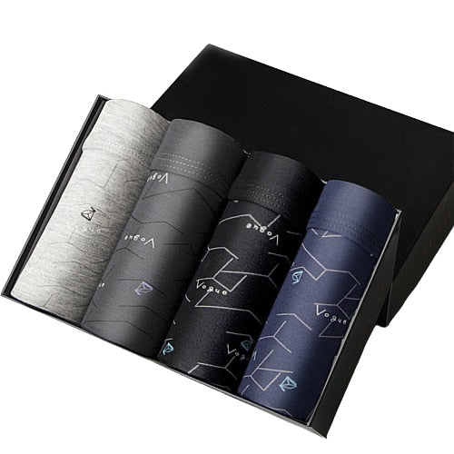 4 Pack Brand Boxer Mens Underwear U Convex Boxers Shorts Soft Male Panties Printed Breathable Underpants Trunks The Clothing Company Sydney
