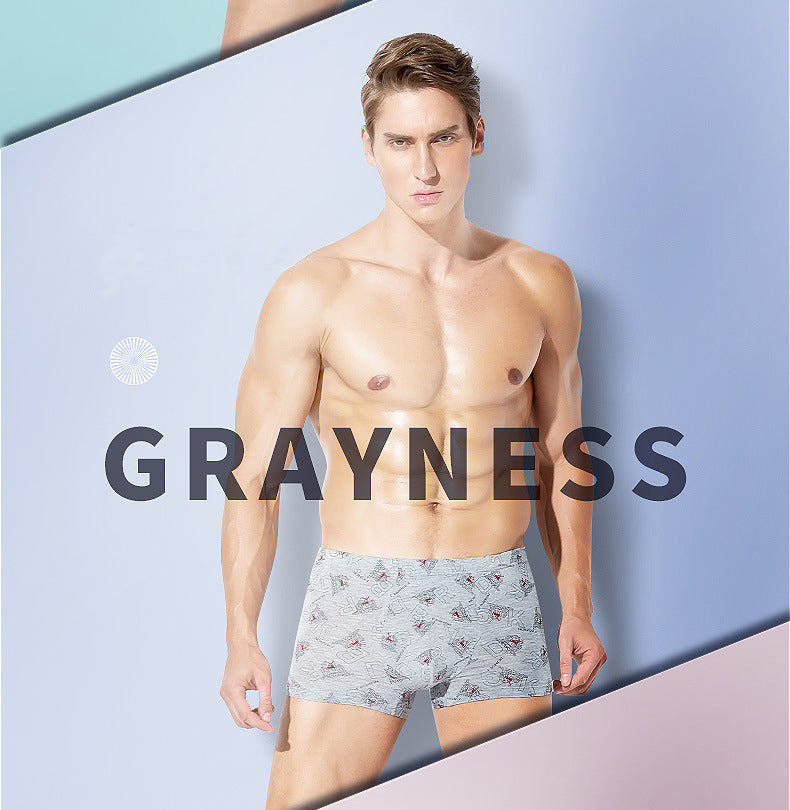4 Pack Brand Boxer Mens Underwear U Convex Boxers Shorts Soft Male Panties Printed Breathable Underpants Trunks The Clothing Company Sydney