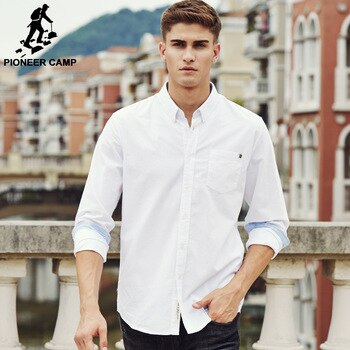 Casual Men's brand new long sleeve slim fit solid male shirts The Clothing Company Sydney