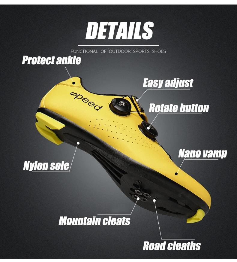 Cycling Mountain Bike Cleats Road Bicycle Shoes Sports Outdoor Training Cycle Sneakers The Clothing Company Sydney