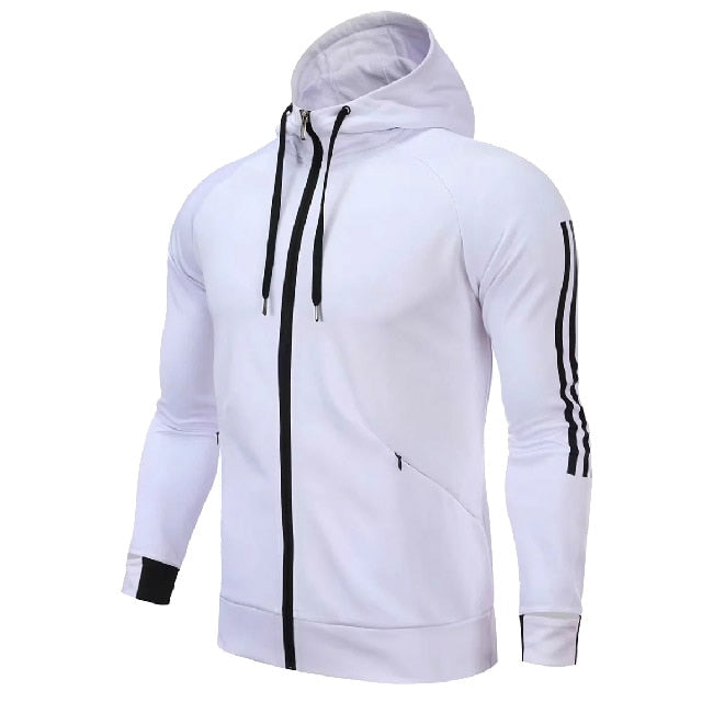 Long Sleeve Hooded Jacket Soccer Hoodie Running Jacket Adult Sports Training suit Sport Suit Autumn Winter Men Football Tracksuits The Clothing Company Sydney
