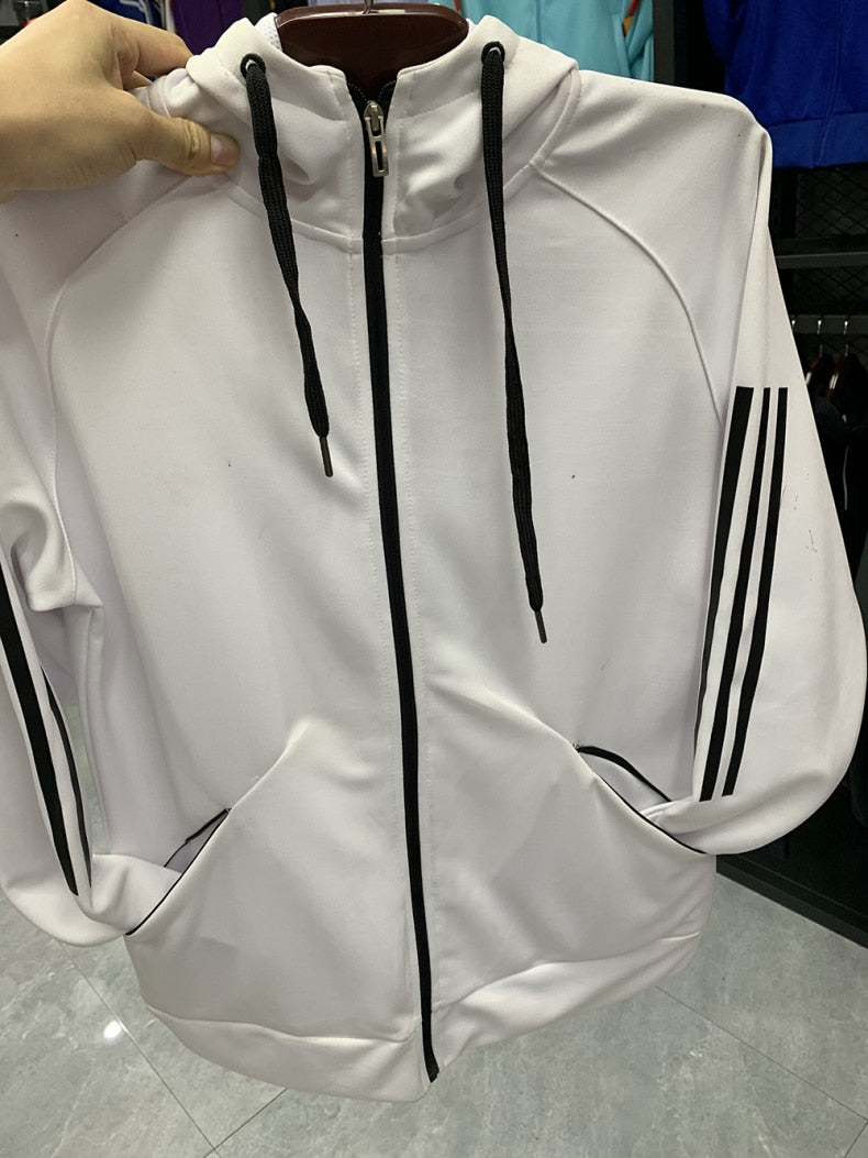 Long Sleeve Hooded Jacket Soccer Hoodie Running Jacket Adult Sports Training suit Sport Suit Autumn Winter Men Football Tracksuits The Clothing Company Sydney