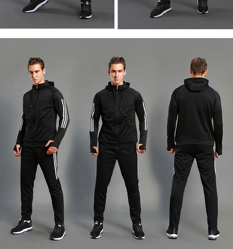 Long Sleeve Hooded Jacket Soccer Hoodie Running Jacket Adult Sports Training suit Sport Suit Autumn Winter Men Football Tracksuits The Clothing Company Sydney