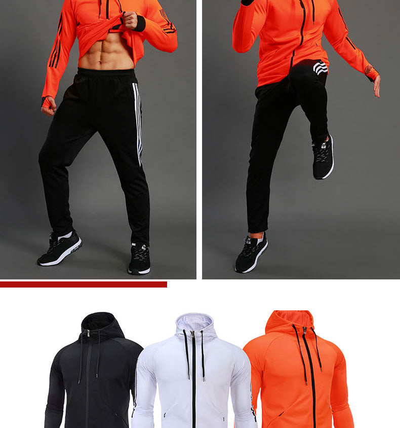 Long Sleeve Hooded Jacket Soccer Hoodie Running Jacket Adult Sports Training suit Sport Suit Autumn Winter Men Football Tracksuits The Clothing Company Sydney
