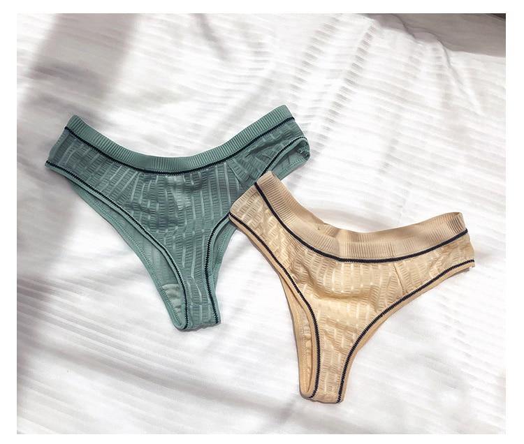 Breathable Underwear Seamless Bow Briefs Soft Comfortable Lingerie Solid Underpants 7 Colours Panties The Clothing Company Sydney