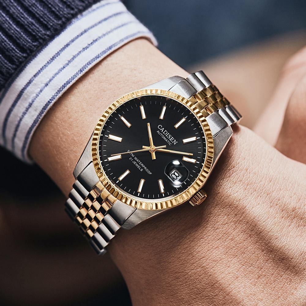 Luxury Automatic Watch Business Sport Stainless Steel Waterproof Watch Men's Mechanical Watch The Clothing Company Sydney