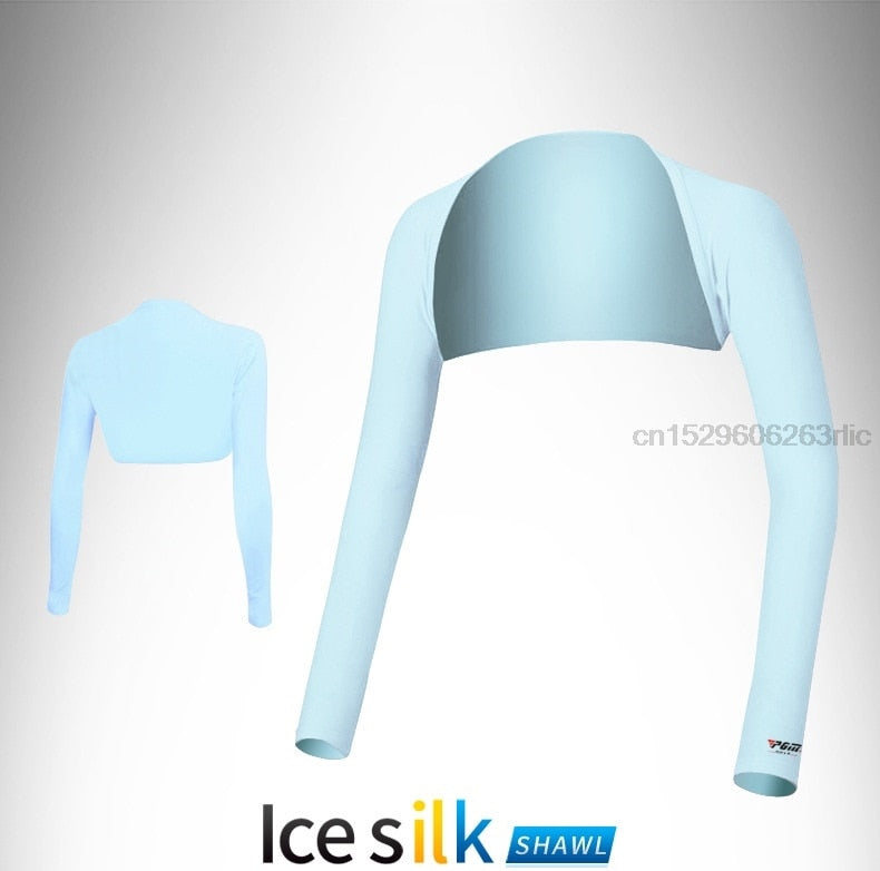 Arm Sleeves Golf Cooling Shawl Summer Sun Protection Women's Long-Sleeved Ice Silk Bottoming Shirt Anti-UV Arm Sleeve The Clothing Company Sydney