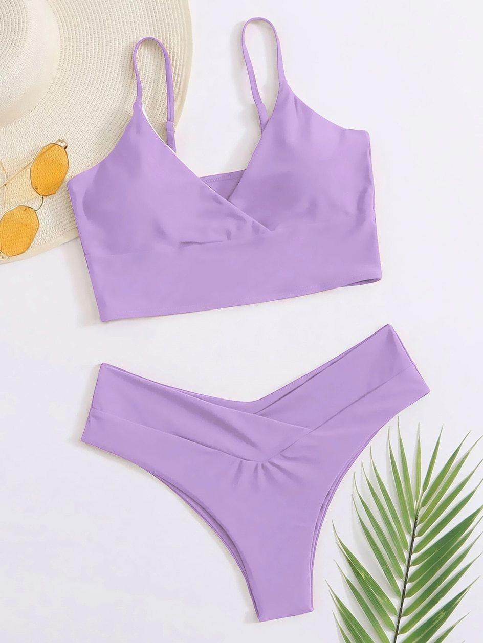 High Waist Swimwear Bathing Suit Woman Swimsuit Sexy High Cut Swimsuit Thong Bikini Set The Clothing Company Sydney